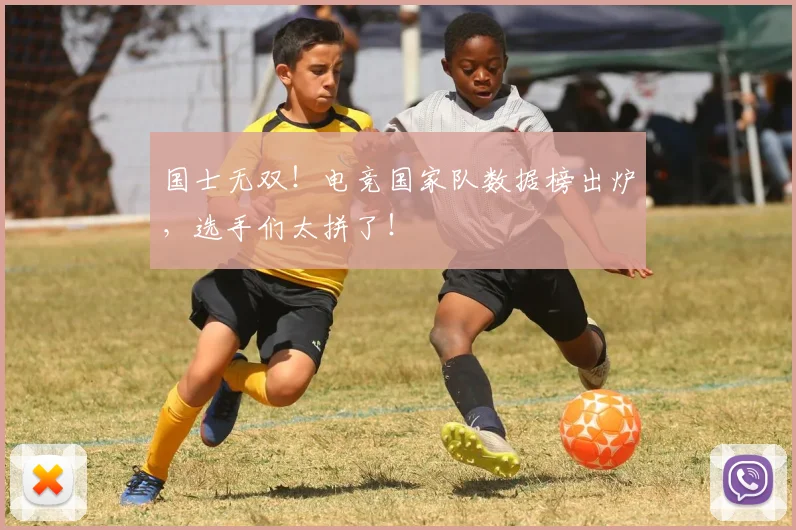 国士无双！电竞国家队数据榜出炉，选手们太拼了！